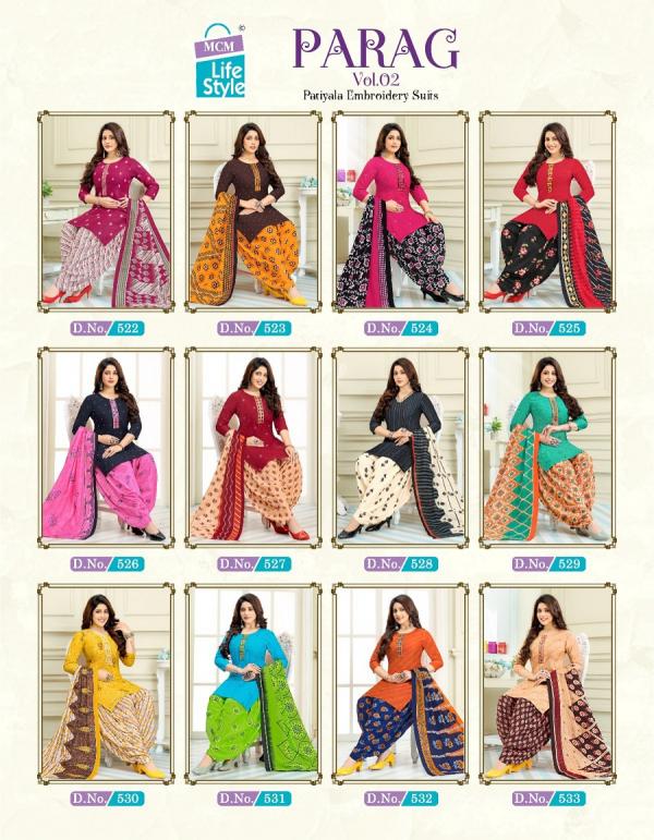 MCM Lifestyle Parag Vol-2 Cotton Designer Readymade Suit